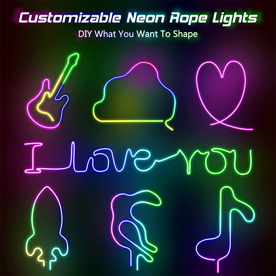 RGBIC LED Neon Strip 12V 96LED – обзор и цена Smart Garden Led Lights
