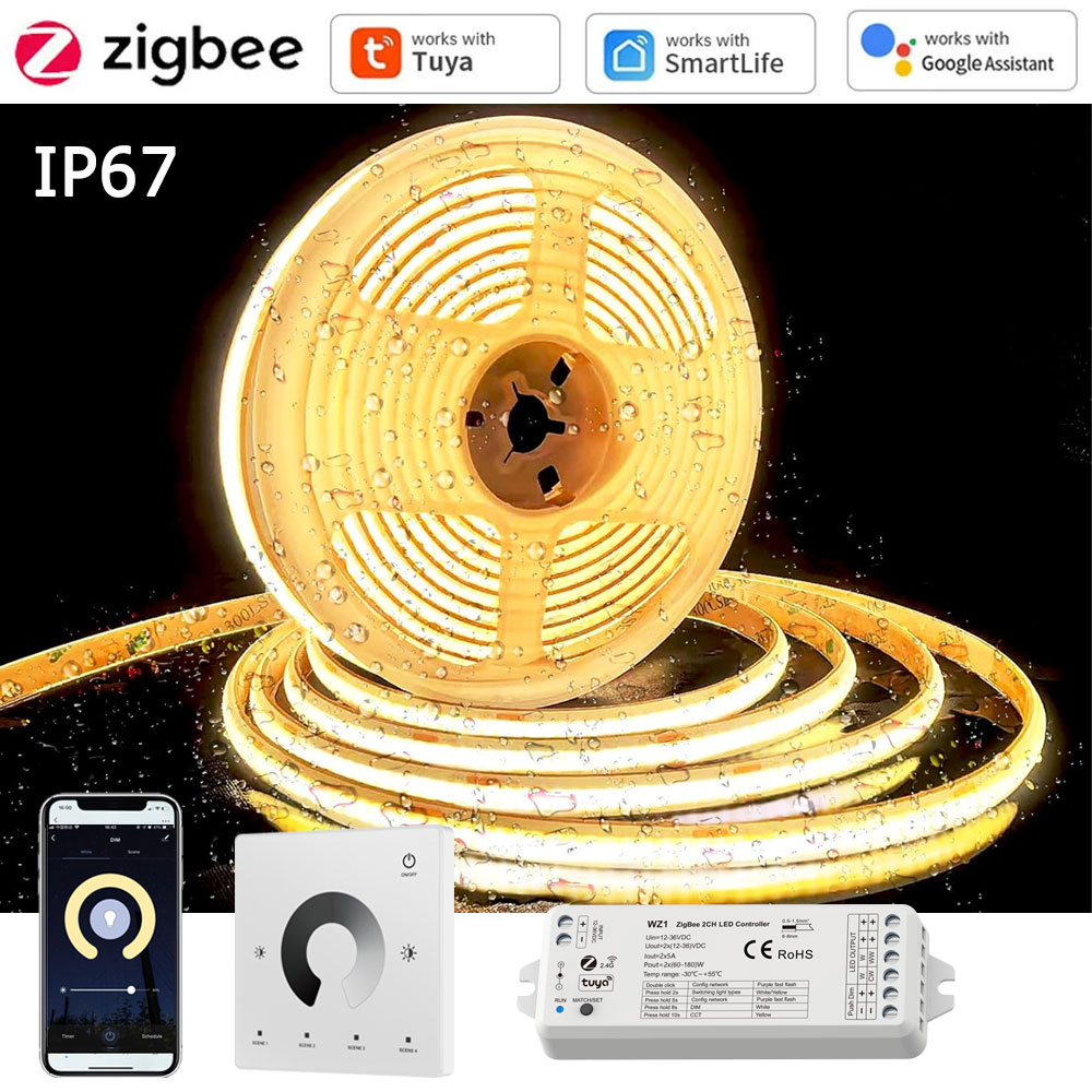 5m 10m 20m Waterproof Tuya Zig – обзор и цена Smart Zigbee Garden Light
