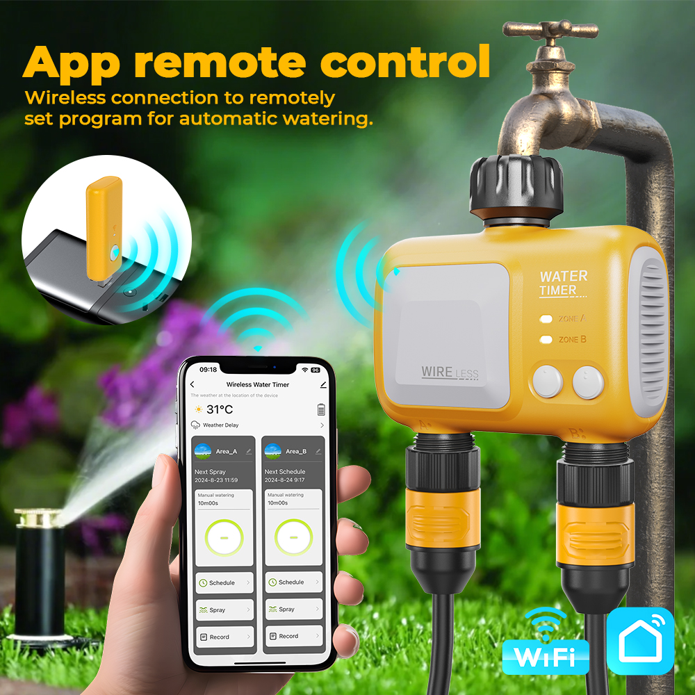 Eshico Summer Wireless 2-Zone  – обзор и цена Wifi Irrigation Timer