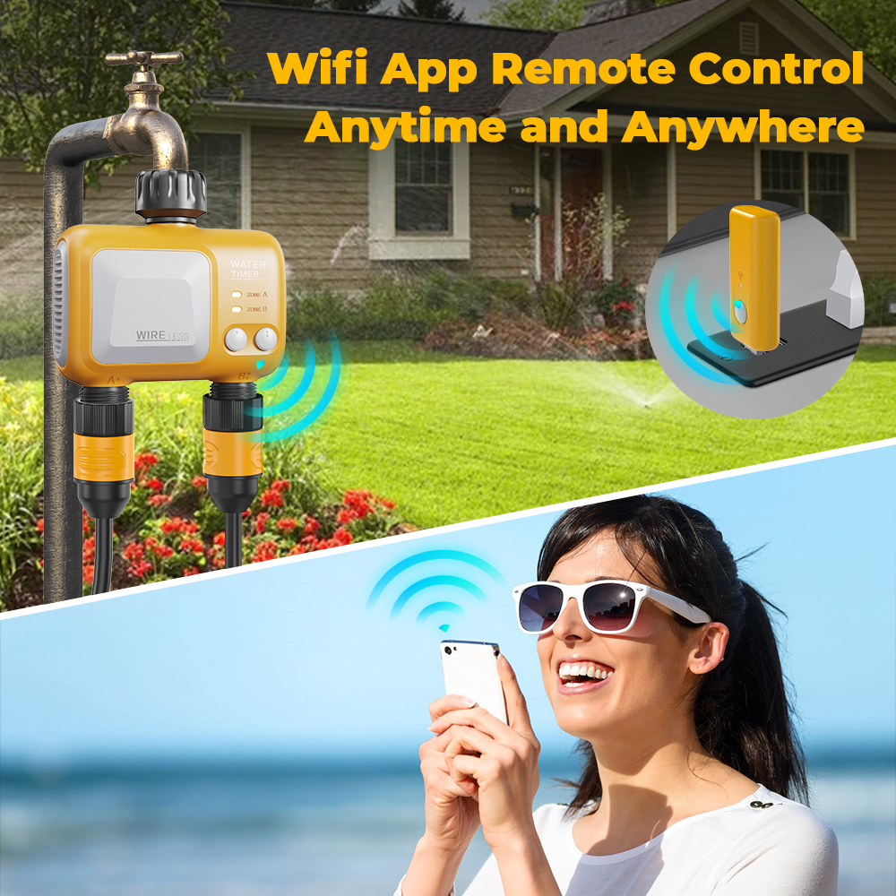 Eshico Summer Wireless 2-Zone  – обзор и цена Wifi Irrigation Timer