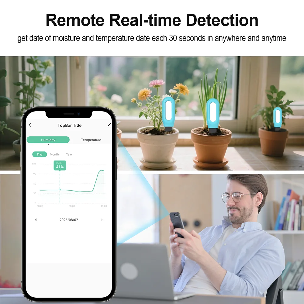 Tuya Zigbee Soil Sensor Humidi – обзор и цена Smart Garden Home Assistant