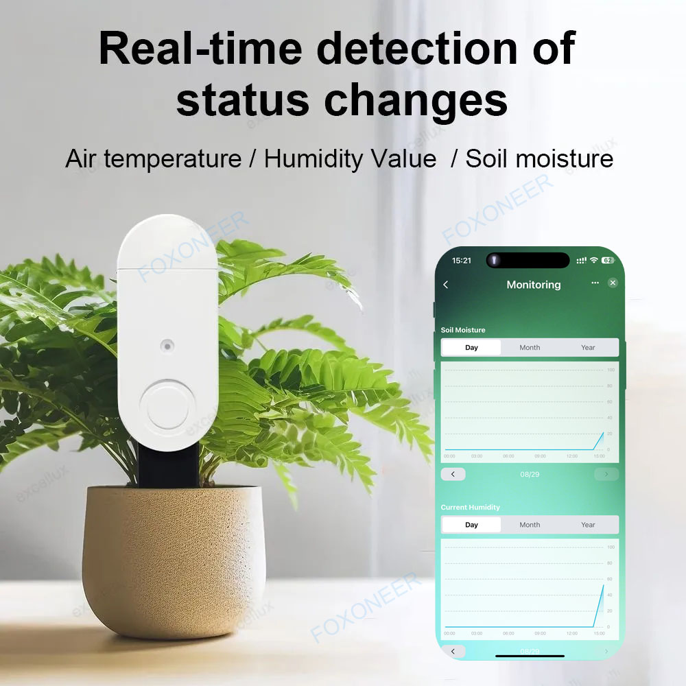 Zigbee 3.0 Smart Soil Tester L – обзор и цена Smart Garden Home Assistant